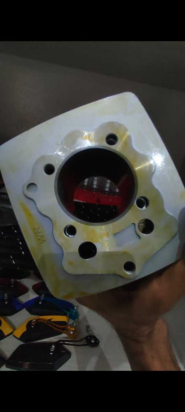 پک کامل سیلندرWR 250cc (گژنپین ۱۵ کیفیت وارداتی GRADE(A) قابل نصب بروی تمامی موتور سیکلت های هندا)