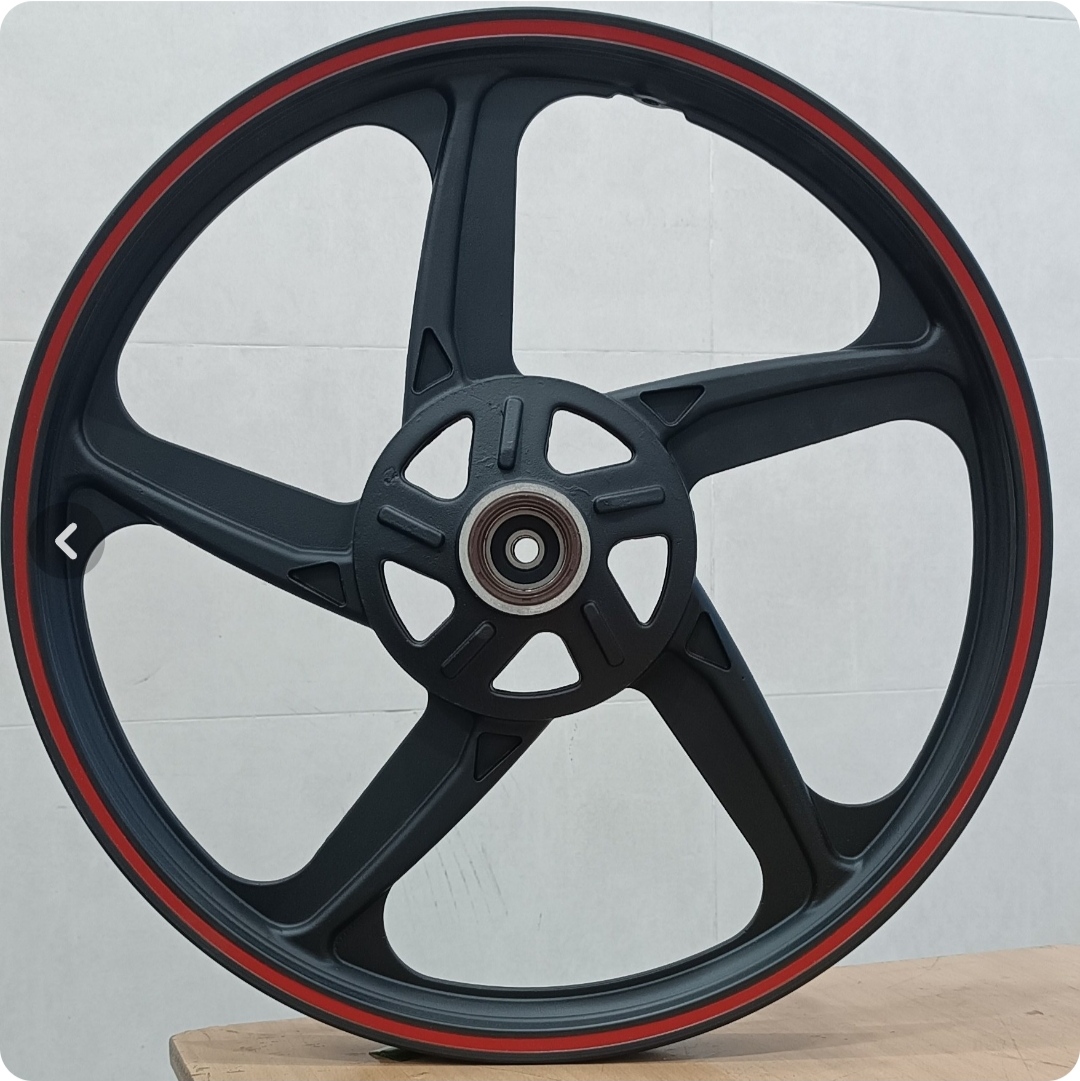 رینگ اسپورت هندا پنچ پرخم نوار دور رینگ قرمز جلو دیسک ( کیفیت وارداتی)