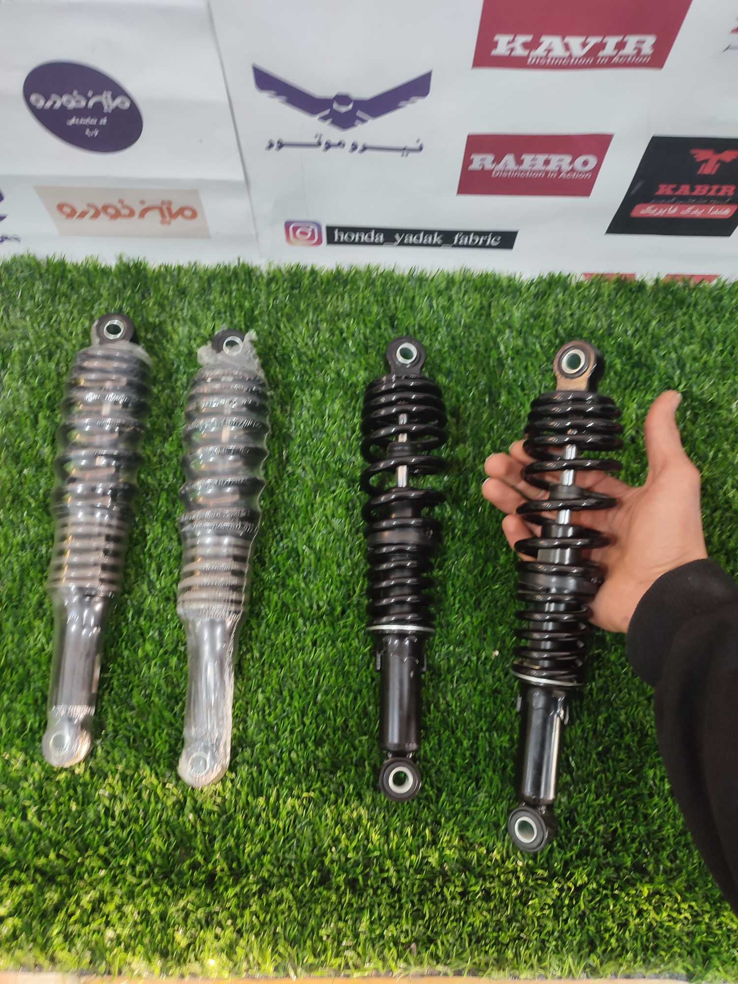 کمک عقب فنر زخیم  موتور سیکلت هندا زخیم ترین و با کیفیت ترین کمک عقب موجود