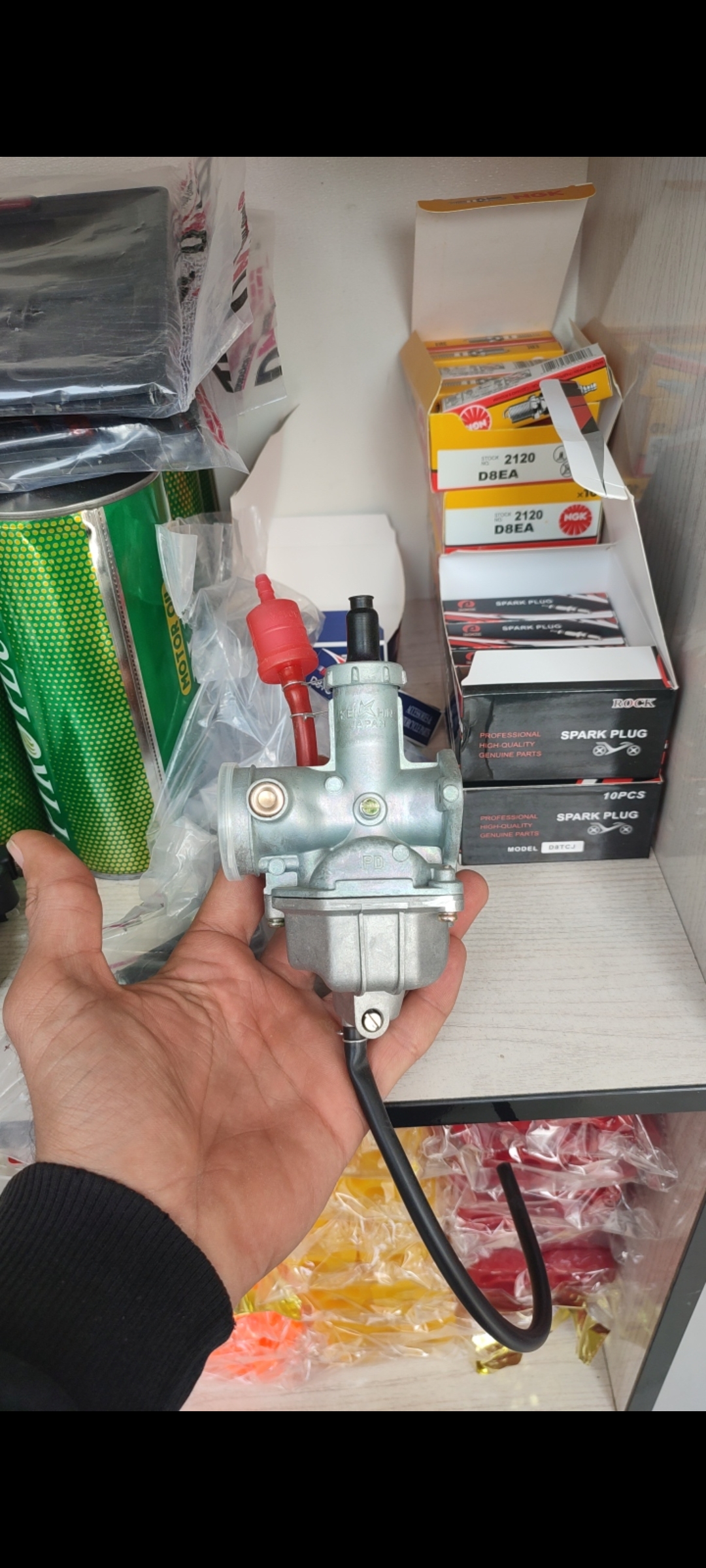 کاربراتور هندا ۱۲۵ وارداتی ضمانت دار قابل نصب بروی تمامی موتورسیکلت ها