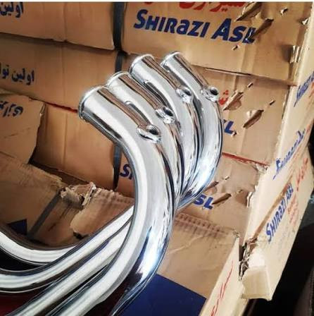اگزوز شیرازی ۱۲۵ انژکتوری صدای بسیار عالی مناسب برای تمامی موتورسیکلت ها