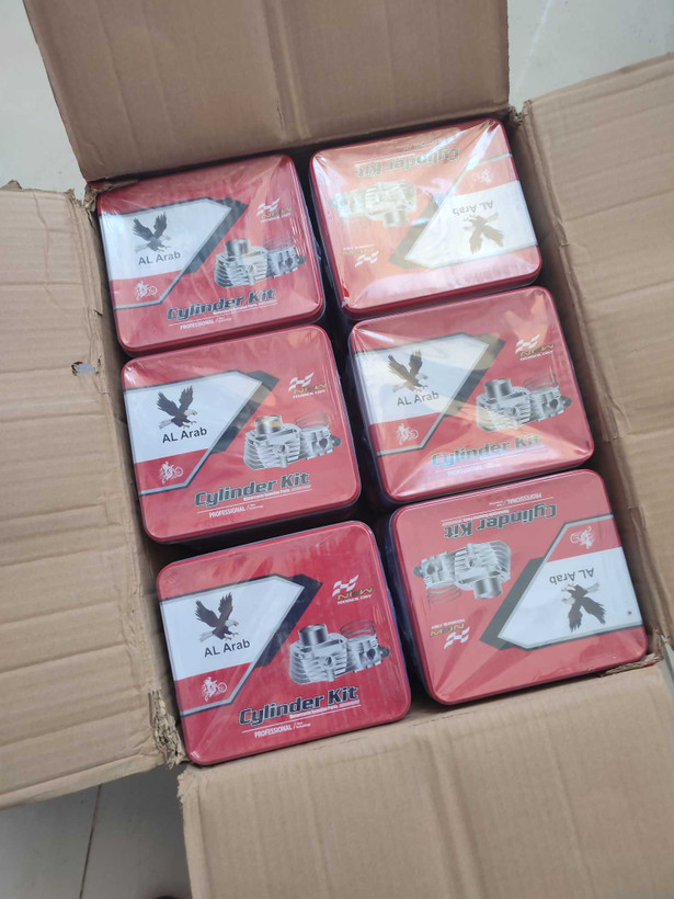 سیلندر پیستون ۲۰۰ کامل با رینگ پیستون باکیفیت وارداتی مناسب موتورسیکلت ۲۰۰cc