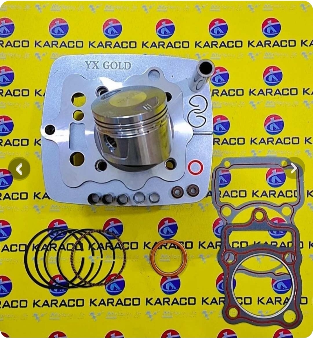 سیلندر پیستون کامل موتور سیکلت هندا ۱۵۰ کیفیت وارداتی
