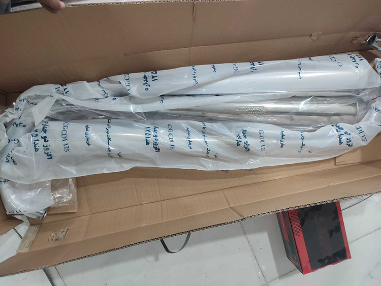 اگزوز هندا ۱۲۵ نوین پر کیفیت آبکاری ۲۰ دست صدای بسیار زیبا مناسب برای تمامی موتورسیکلت ها